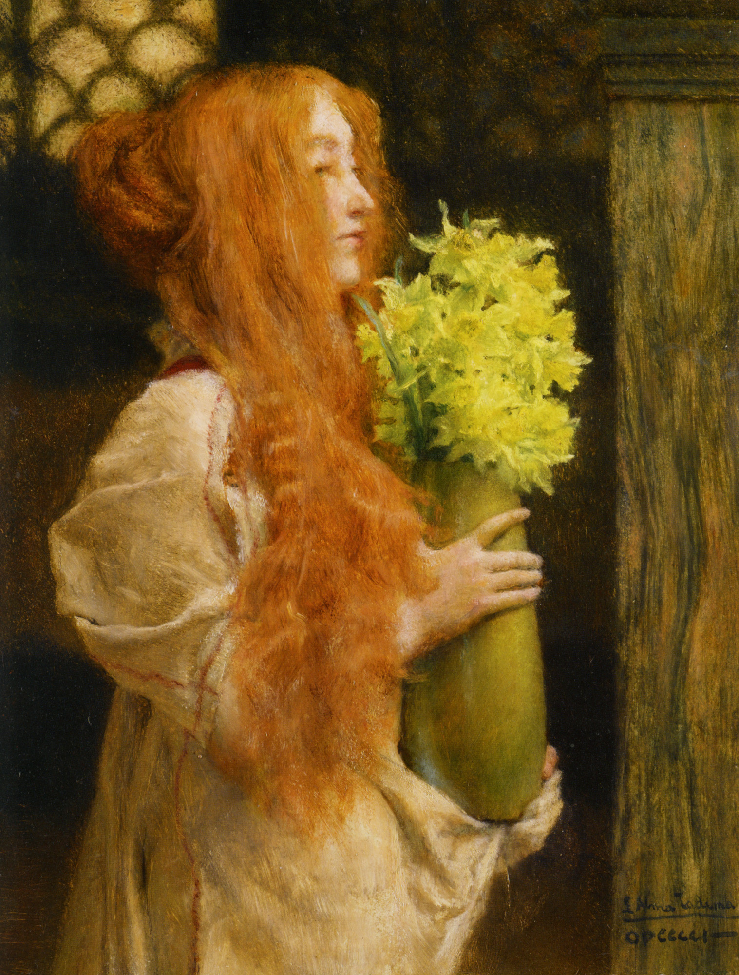 Alma Tadema Sir Laurence Spring Flowers